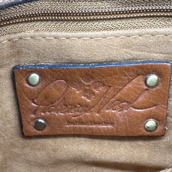 Patricia Nash Floral Leather Crossbody Shoulder Bag Purse Removable Strap Clutch - Picture 8 of 11